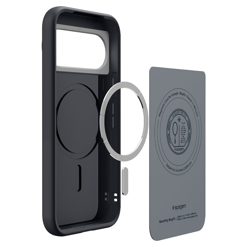 Θήκη MagSafe για Google Pixel 11, Spigen, Caseology Nano Pop, Μαύρη ACS11445