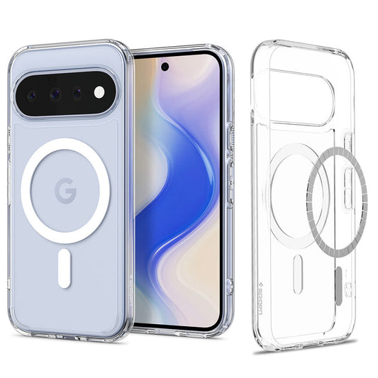 Θήκη MagSafe για Google Pixel 11, Spigen, Ultra Hybrid, Διαφανές Λευκό ACS11441