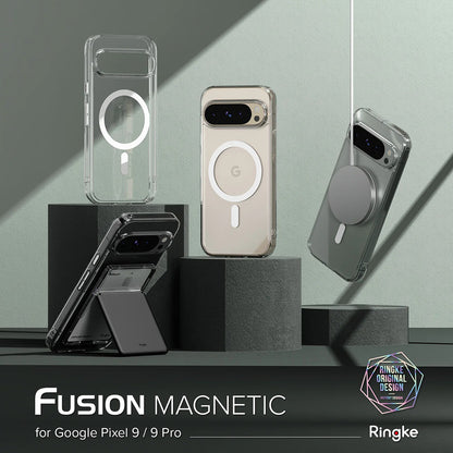 Θήκη MagSafe για Google Pixel 9 / 9 Pro, Ringke, Fusion, Διαφανής