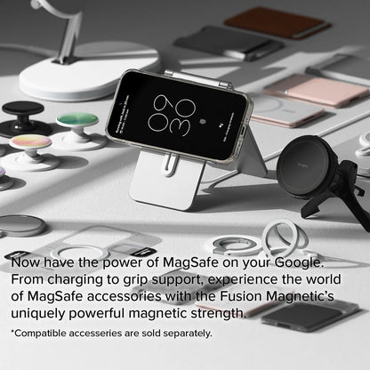 Θήκη MagSafe για Google Pixel 9 / 9 Pro, Ringke, Fusion, Διαφανής