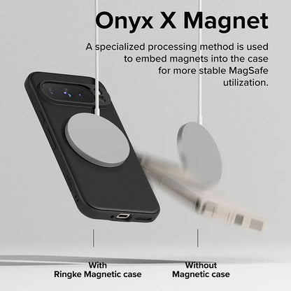 MagSafe Case for Google Pixel 9 Pro, Ringke, Onyx, Black