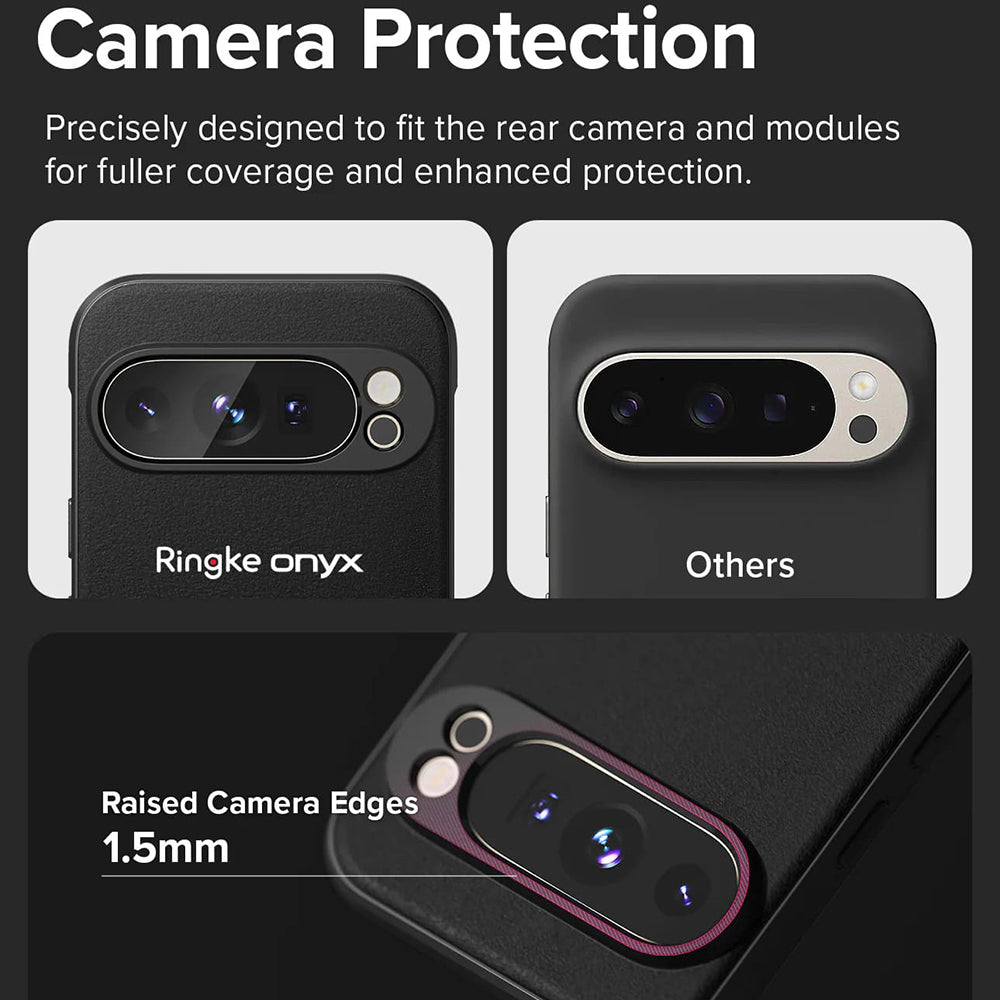 MagSafe Case for Google Pixel 9 Pro, Ringke, Onyx, Black