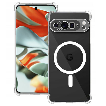 Θήκη MagSafe για Google Pixel 9 Pro XL, Techsuit, Αντικρούση, Διαφανής