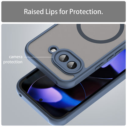 Θήκη MagSafe για Google Pixel 9a, Techsuit, HaloFrost II, Μπλε Σκούρο