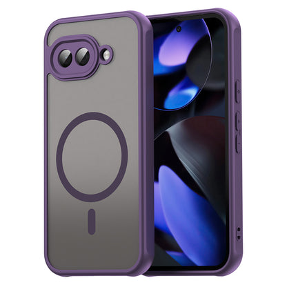 MagSafe Case for Google Pixel 9a, Techsuit, HaloFrost II, Purple