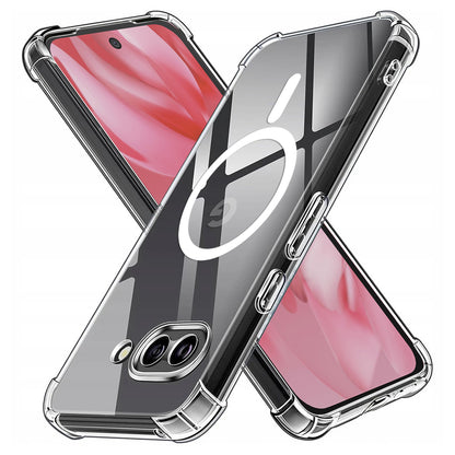 Θήκη MagSafe για Google Pixel 9a, Techsuit, Αντικρούση, Διαφανής