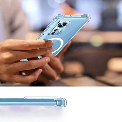 Θήκη MagSafe για Google Pixel 9a, Techsuit, Αντικρούση, Διαφανής