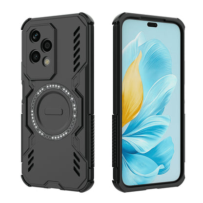 Θήκη MagSafe για Honor 200 Lite, Techsuit, ArmorMag, Μαύρη