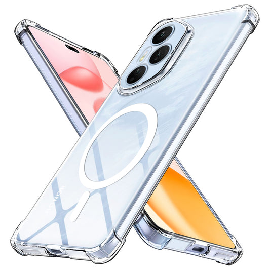 Θήκη MagSafe για Honor 400 Pro, Techsuit, Ανθεκτική σε Κρούσεις, Διαφανής