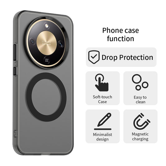 Θήκη MagSafe για Honor Magic8 Lite, Techsuit, CandyCase, Μαύρη