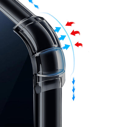 MagSafe Case for Honor X8c, Techsuit, Shockproof Clear, Smoke