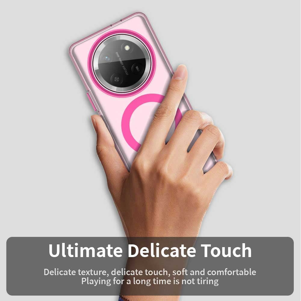Θήκη MagSafe για Honor X9c / Magic7 Lite, Techsuit, CandyCase, Ροζ