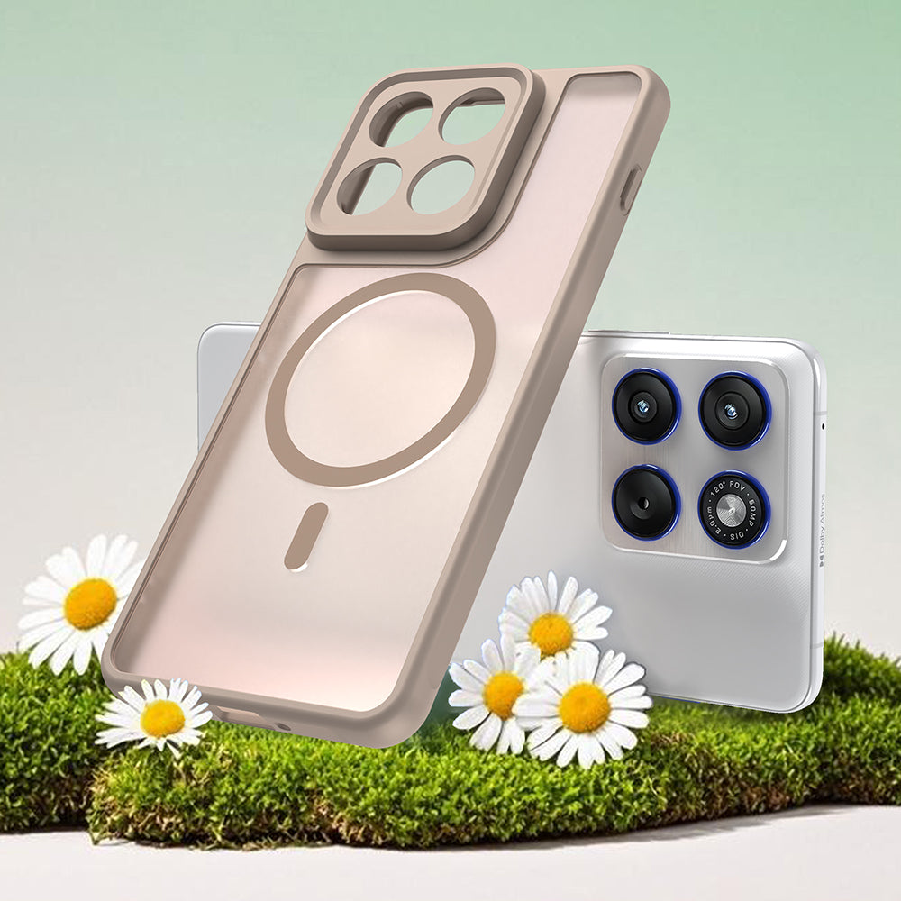 Θήκη MagSafe για Motorola Edge 70, Techsuit, HaloFrost II, Χρυσή