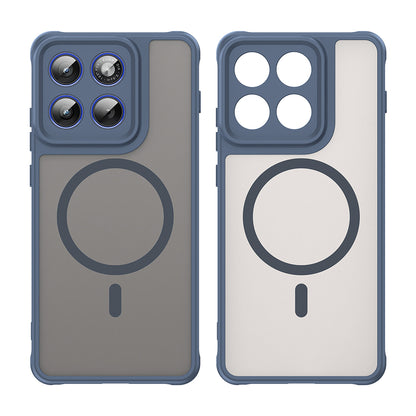 Θήκη MagSafe για Motorola Edge 70, Techsuit, HaloFrost II, Μπλε Ναυτικό