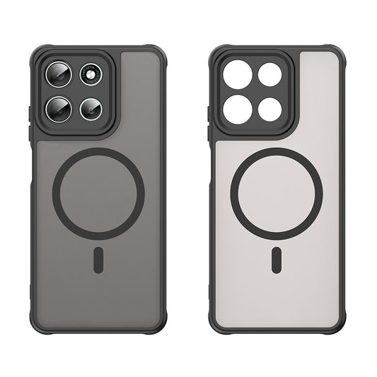 Θήκη MagSafe για Motorola Moto G86, Techsuit, HaloFrost II, Μαύρο