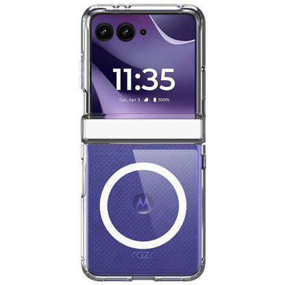 Θήκη MagSafe για Motorola Razr 70 / Razr 60 / Razr 50, DUX DUCIS, λεπτή, διάφανη