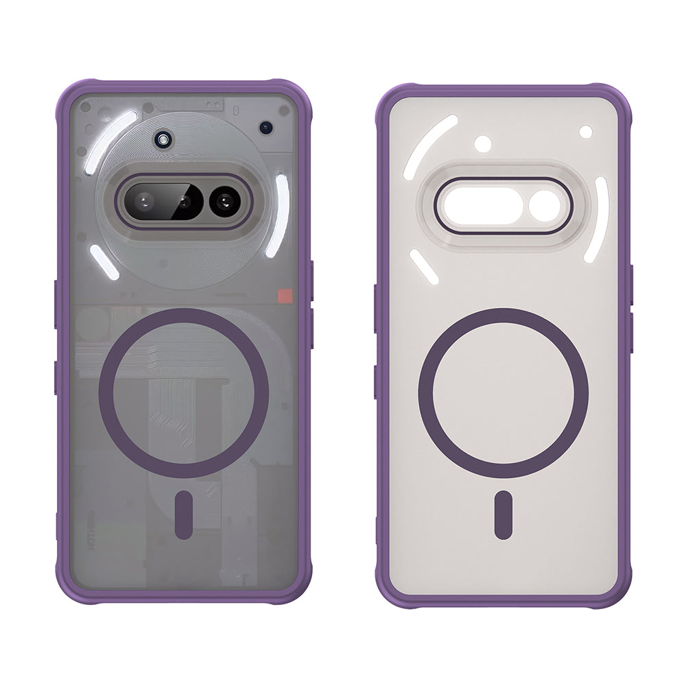 MagSafe Case for Nothing Phone (3a), Techsuit, HaloFrost II, Purple