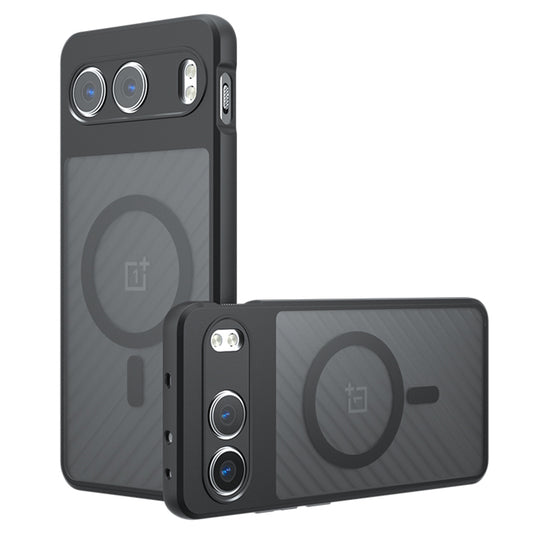 Θήκη MagSafe για OnePlus Nord 4, Techsuit, PureFrost, Μαύρο Σατινέ