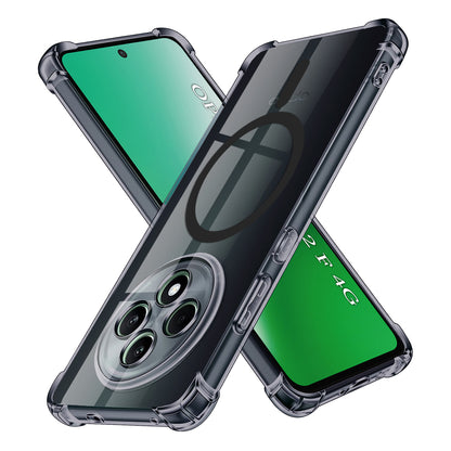 MagSafe Case for Oppo Reno12 FS 5G / Reno12 FS 4G / Reno12 F 4G / Reno12 F, Techsuit, Shockproof Clear, Smoke