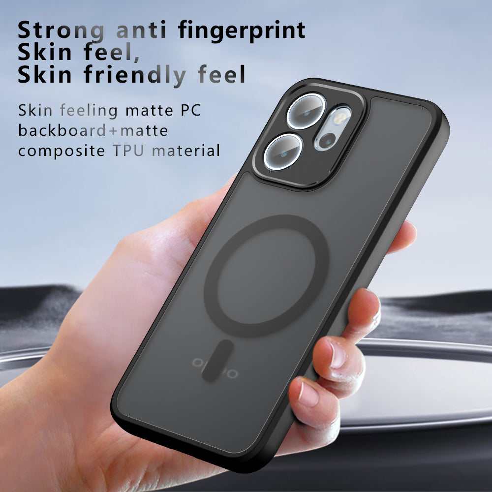MagSafe Case for Oppo Reno14 FS 5G / Reno14 F, Techsuit, PureFrost, Satin Black