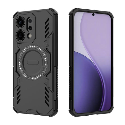 Θήκη MagSafe για Oppo Reno14, Techsuit, ArmorMag, Μαύρο