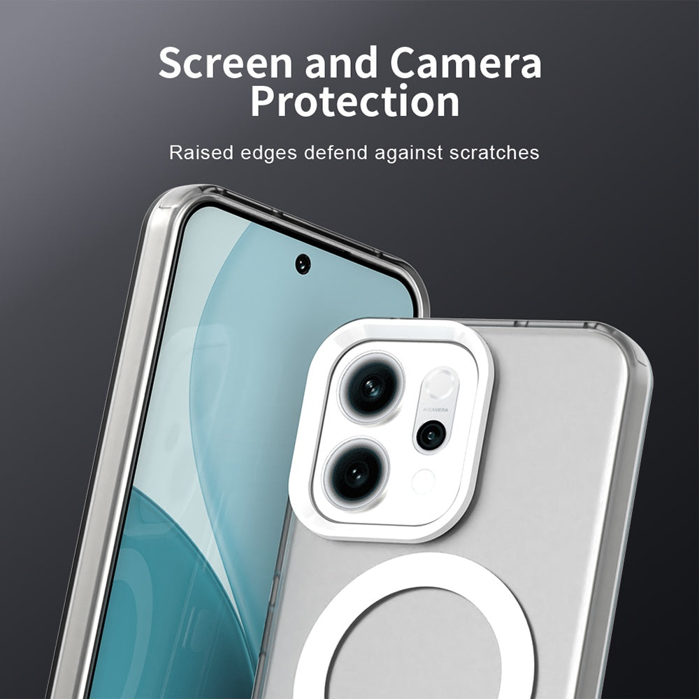 MagSafe Case for Oppo Reno16 F / Reno16 FS, Techsuit, CandyCase, White