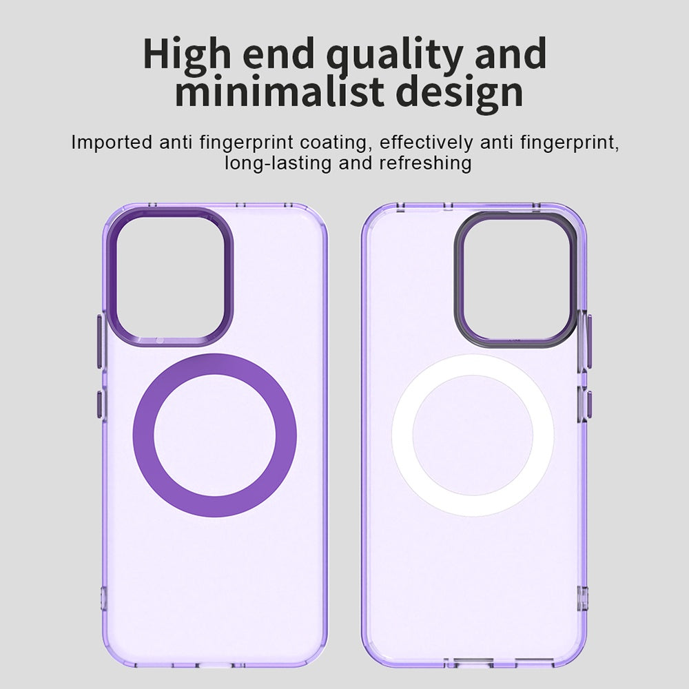 Θήκη MagSafe για Oppo Reno16 F / Reno16 FS, Techsuit, CandyCase, Μωβ