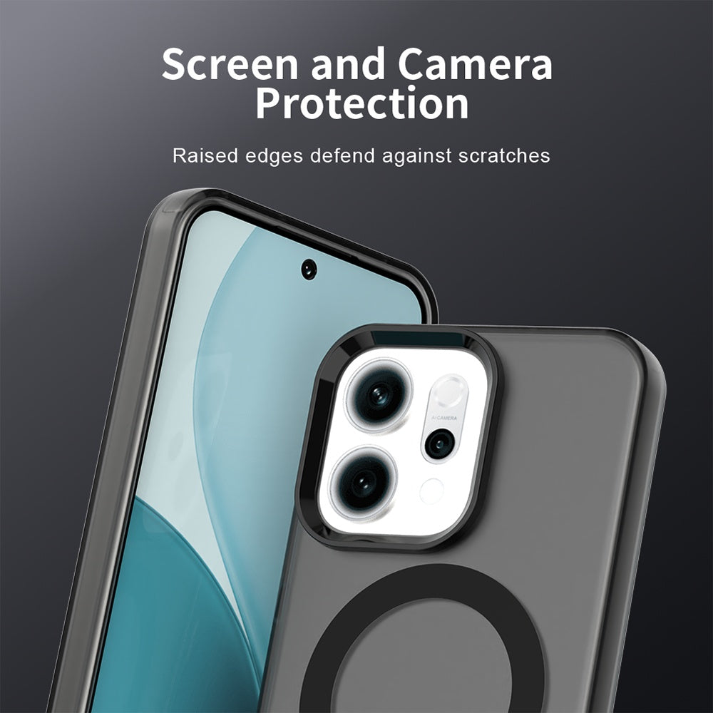 MagSafe Case for Oppo Reno16 F / Reno16 FS, Techsuit, CandyCase, Black
