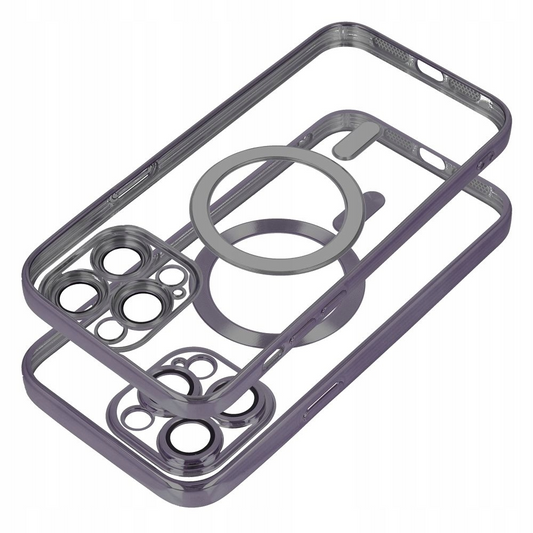 Case MagSafe for Samsung Galaxy S24 Ultra S928, OEM, Electro Mag, Black 