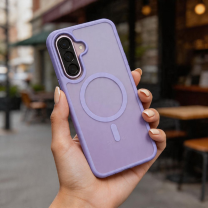 MagSafe Case for Samsung Galaxy A37 5G / A56 A566 / A36 A366, Tech-Protect, Magmat, Matte Purple