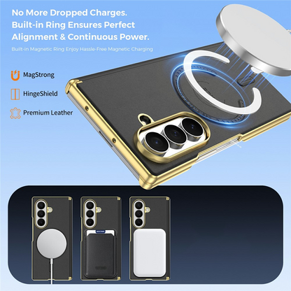 MagSafe Case for Samsung Galaxy Z Fold8 Ultra F976, OEM, Electroplated, Black