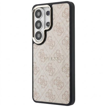 Θήκη MagSafe για Samsung Galaxy S26 Ultra S948, Guess, 4G Embossed Ring, Ροζ