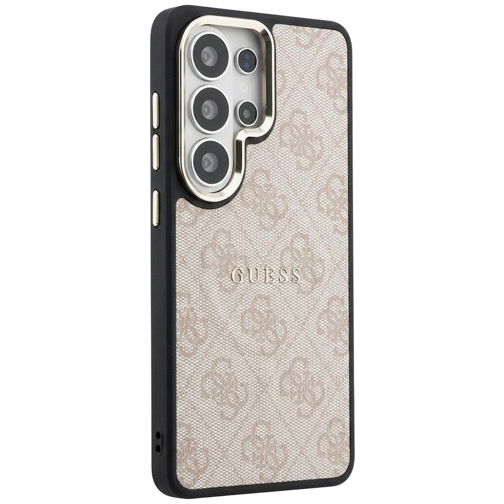 Θήκη MagSafe για Samsung Galaxy S26 Ultra S948, Guess, 4G Embossed Ring, Ροζ