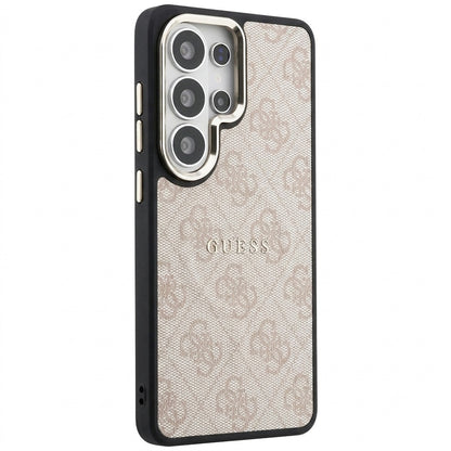 Θήκη MagSafe για Samsung Galaxy S26 Ultra S948, Guess, 4G Embossed Ring, Ροζ