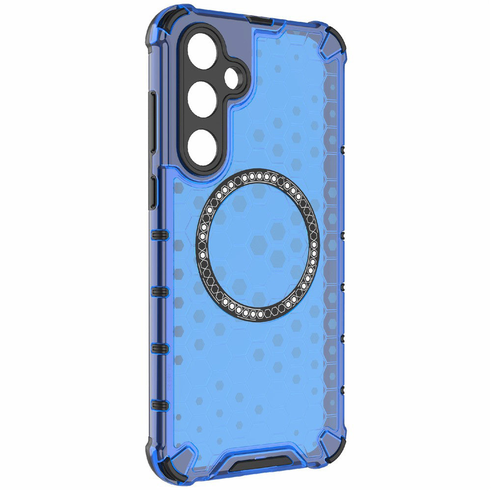 Θήκη MagSafe για Samsung Galaxy A26 A266, Techsuit, HoneyComb Shield, Μπλε