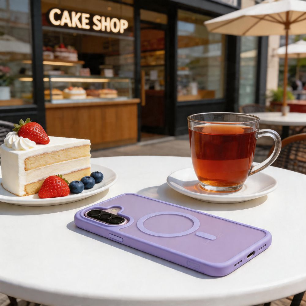 MagSafe Case for Samsung Galaxy A37 5G / A56 A566 / A36 A366, Tech-Protect, Magmat, Matte Purple