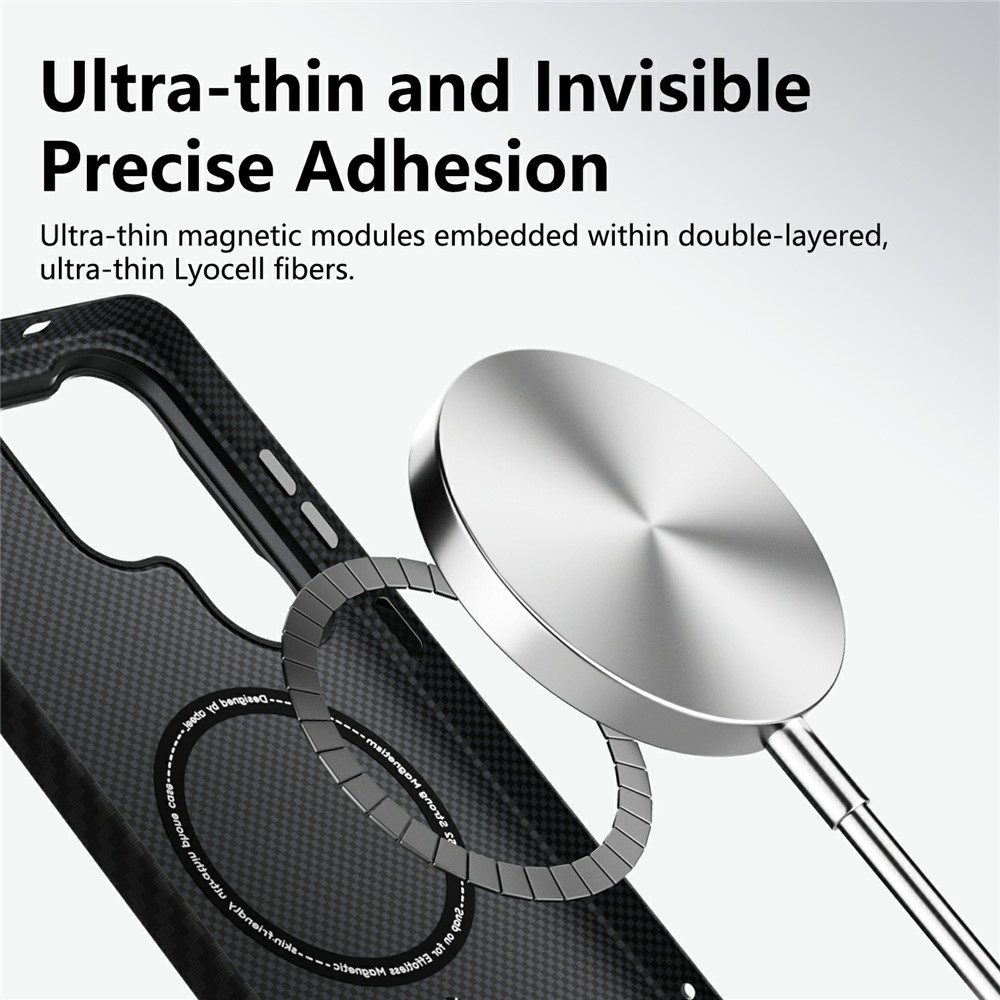 MagSafe Case for Samsung Galaxy S26 Ultra S948, Abeei, Carbon, Black