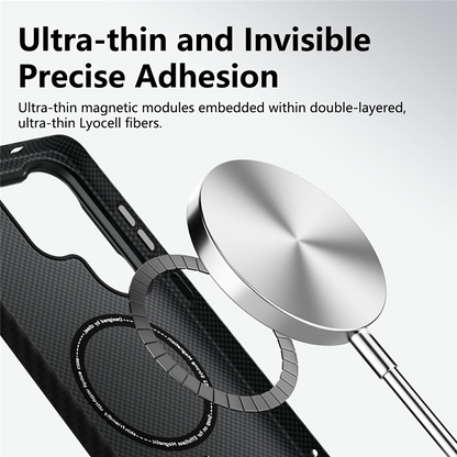 MagSafe Case for Samsung Galaxy S26 Ultra S948, Abeei, Carbon, Black