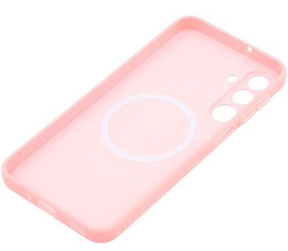MagSafe Case for Samsung Galaxy S26 Ultra S948, OEM, Cartoon Astronaut, Pink