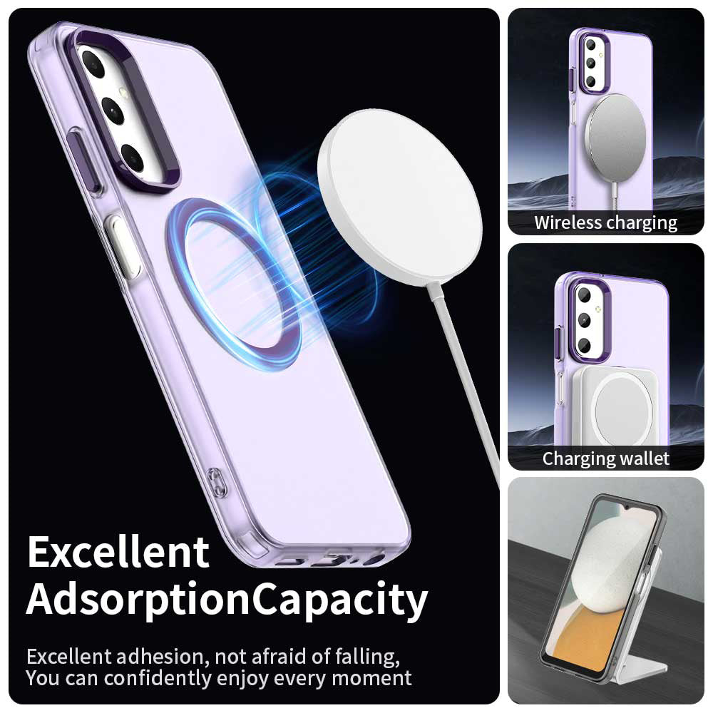 Θήκη MagSafe για Samsung Galaxy A05s A057, Techsuit, CandyCase, Μωβ