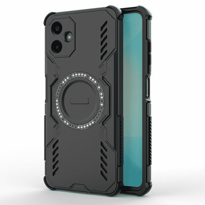 MagSafe Case for Samsung Galaxy A06 A065, Techsuit, ArmorMag, Black