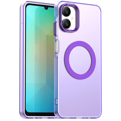 MagSafe Case for Samsung Galaxy A06 A065, Techsuit, CandyCase, Purple