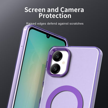 MagSafe Case for Samsung Galaxy A06 A065, Techsuit, CandyCase, Purple