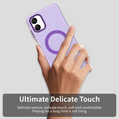 MagSafe Case for Samsung Galaxy A06 A065, Techsuit, CandyCase, Purple