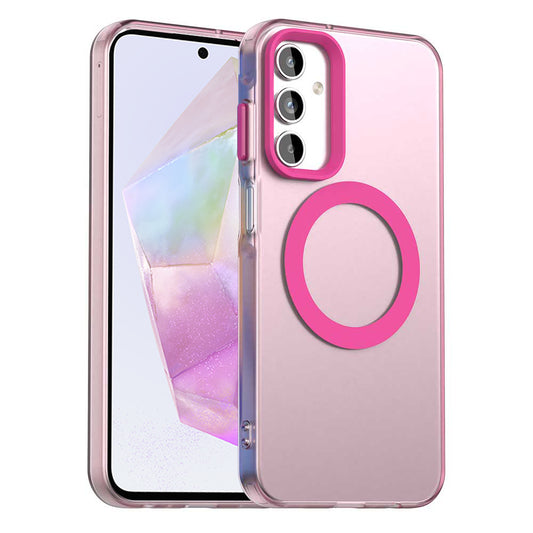 Θήκη MagSafe για Samsung Galaxy A35 5G A356, Techsuit, CandyCase, Ροζ