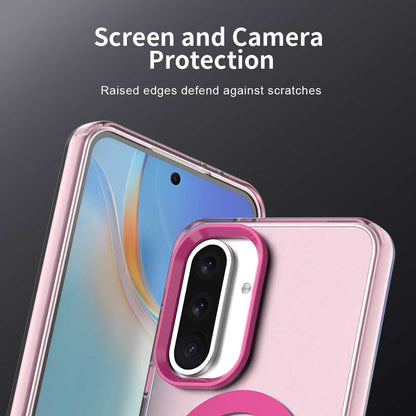 MagSafe Case for Samsung Galaxy A56 A566, Techsuit, CandyCase, Pink