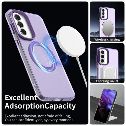 Θήκη MagSafe για Samsung Galaxy A57 5G, Techsuit, CandyCase, Μωβ