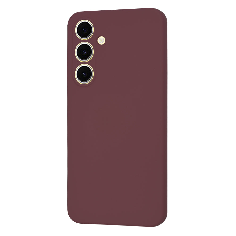 MagSafe Case for Samsung Galaxy S24 FE S721, Techsuit, SoftFlex, Burgundy