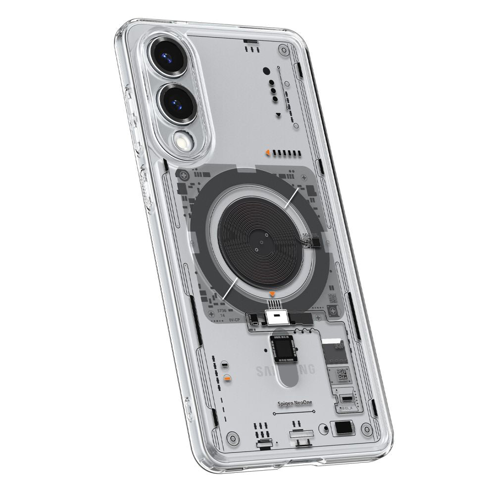 MagSafe Case for Samsung Galaxy S25 Edge S937, Spigen, Ultra Hybrid Neo One, Transparent ACS09416