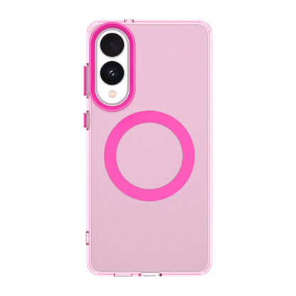 Θήκη MagSafe για Samsung Galaxy S25 Edge S937, Techsuit, CandyCase, Ροζ